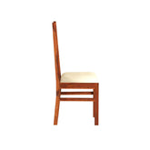 Minimal Solid Sheesham Wood Chair (Natural Finish)
